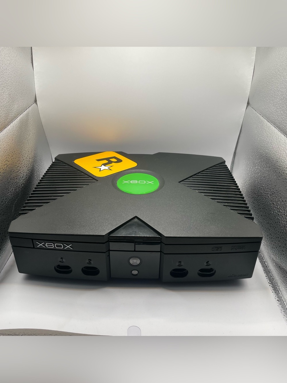 Microsoft Xbox Original Console - Parts only. Disc not reading.